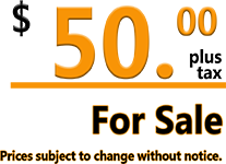 $50.00